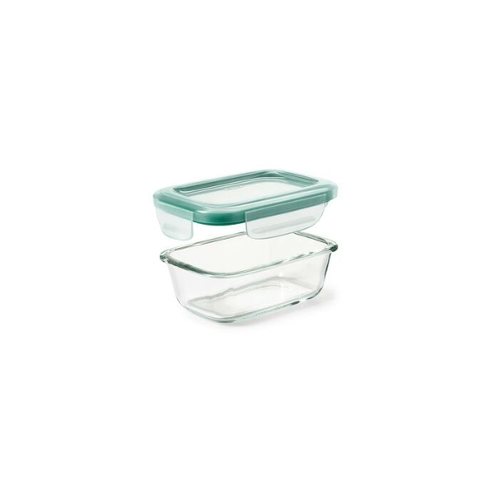 OXO Good Grips 1.6 Cup Smart Seal Glass Rectangle Container S5