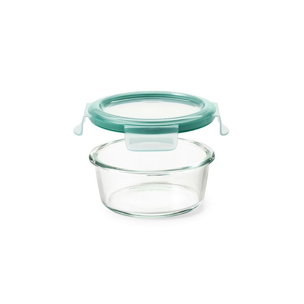 2 Cup Smart Seal Glass Round Container O1