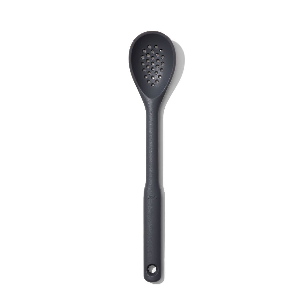 OXO Good Grips Silicone Slotted Spoon - Peppercorn H2