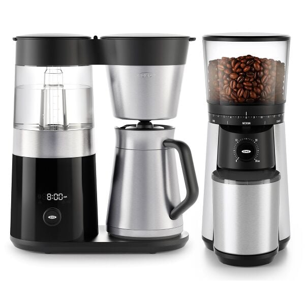 9-Cup Coffee Maker & Conical Burr Coffee Grinder Bundle U0