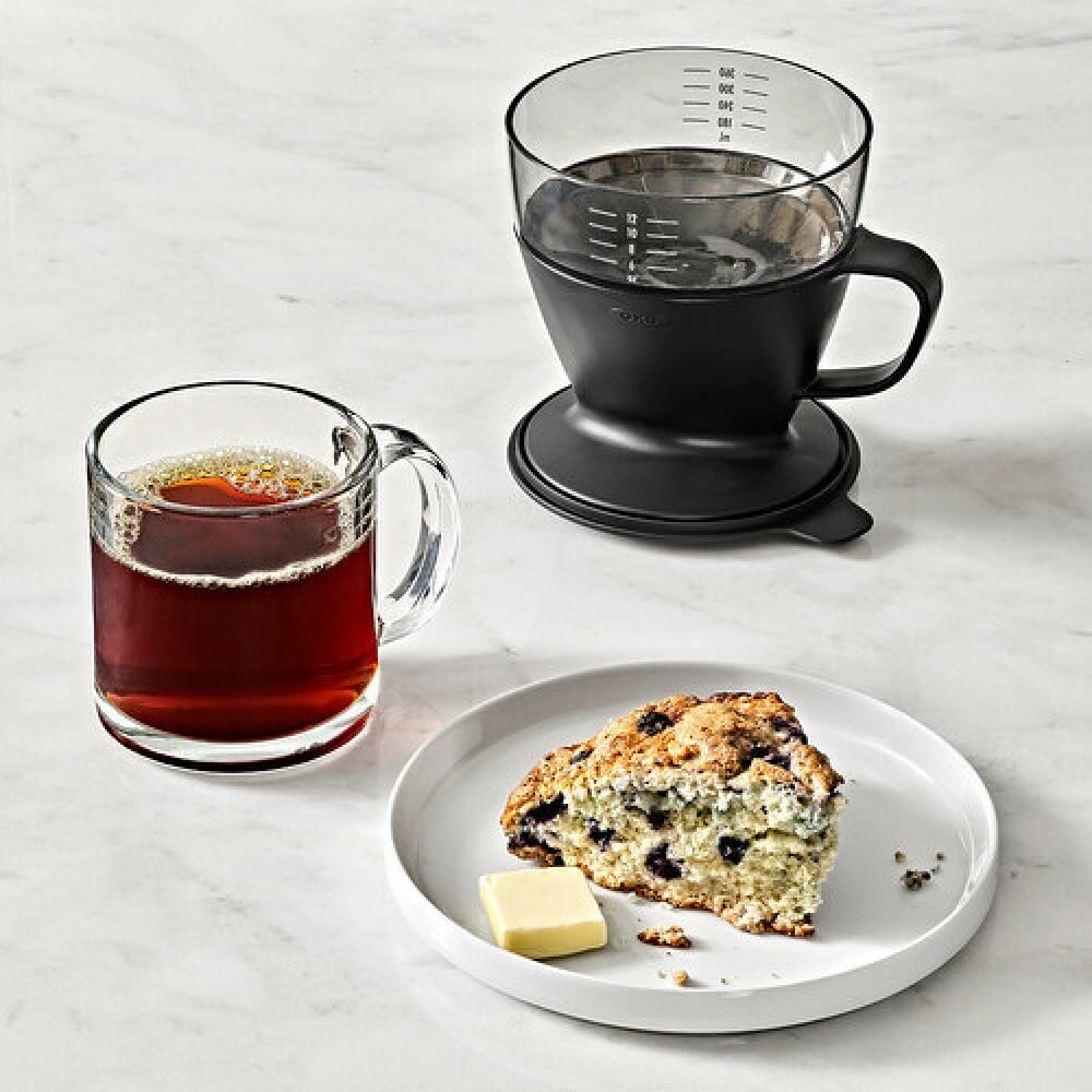 Pour Over Coffee Maker with Water Tank - Matte Black W3