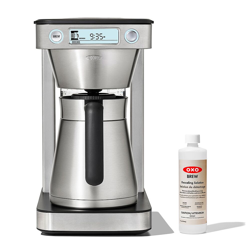 12-Cup Coffee Maker with Podless Single-Serve Function & Descaling Solution Bundle M5