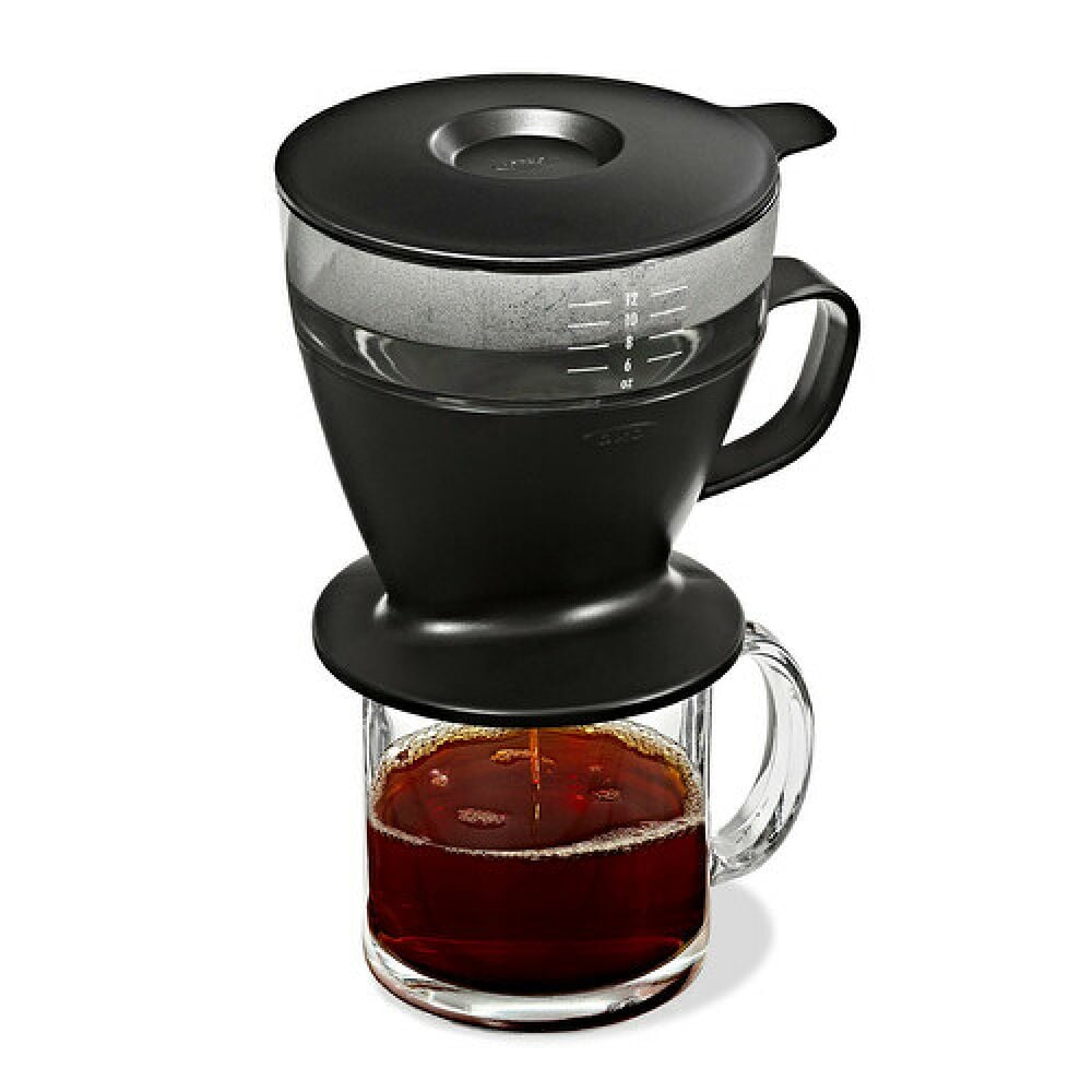 Pour Over Coffee Maker with Water Tank - Matte Black W3