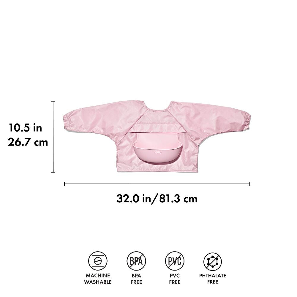Sleeved Roll-Up Bib - Blossom V5