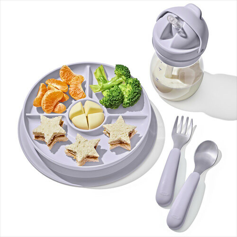 Stick & Stay Suction Divided Plate X7