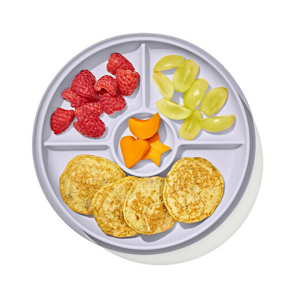 Stick & Stay Suction Divided Plate X7