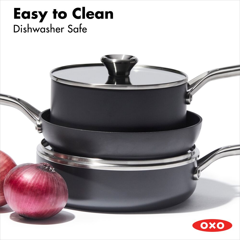 OXO Ceramic Professional Non-Stick 5-Piece Cookware Set A6