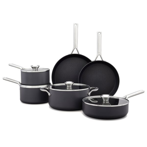 Ceramic Professional Non-Stick 10-Piece Cookware Set L4