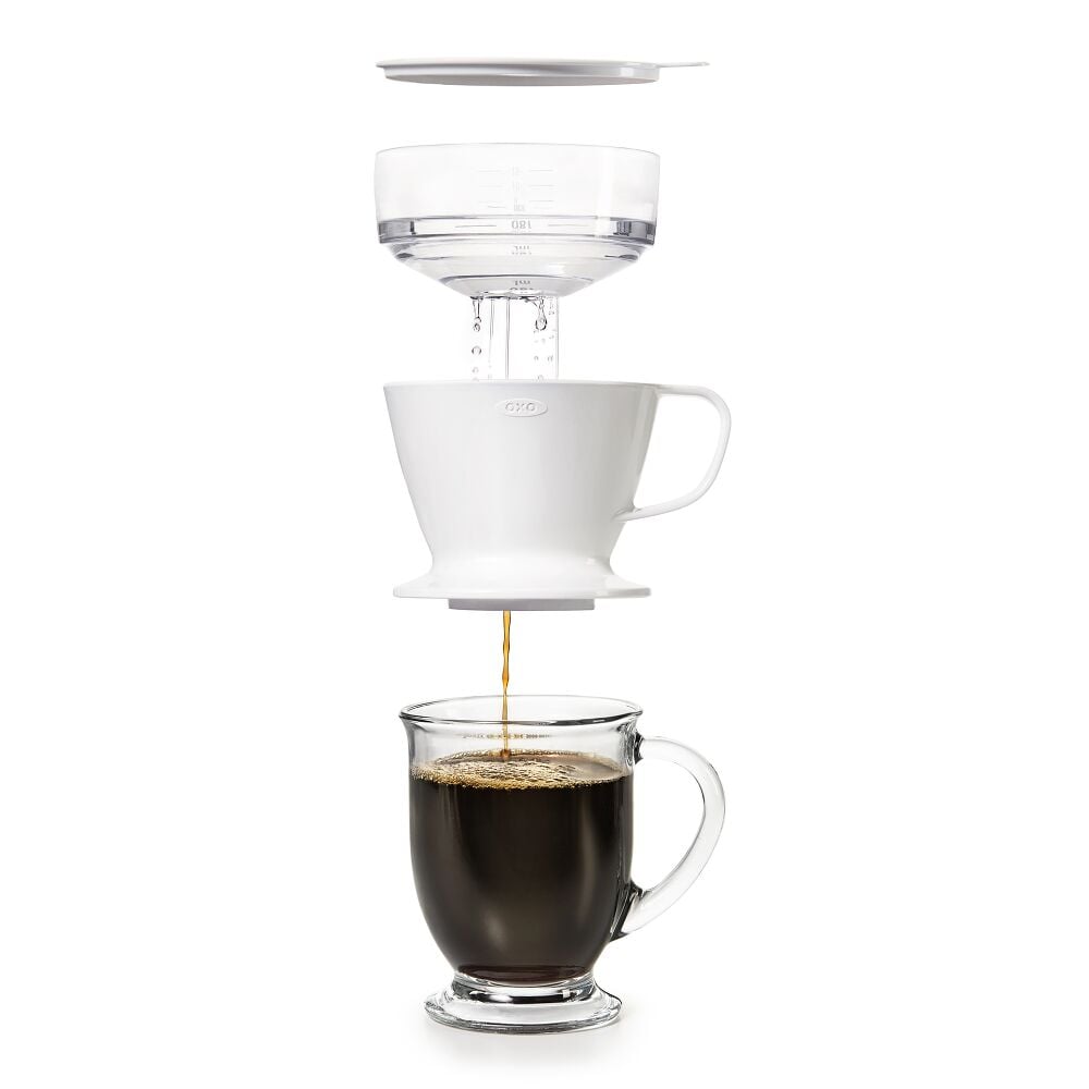 Pour-Over Coffee Maker with Water Tank C5