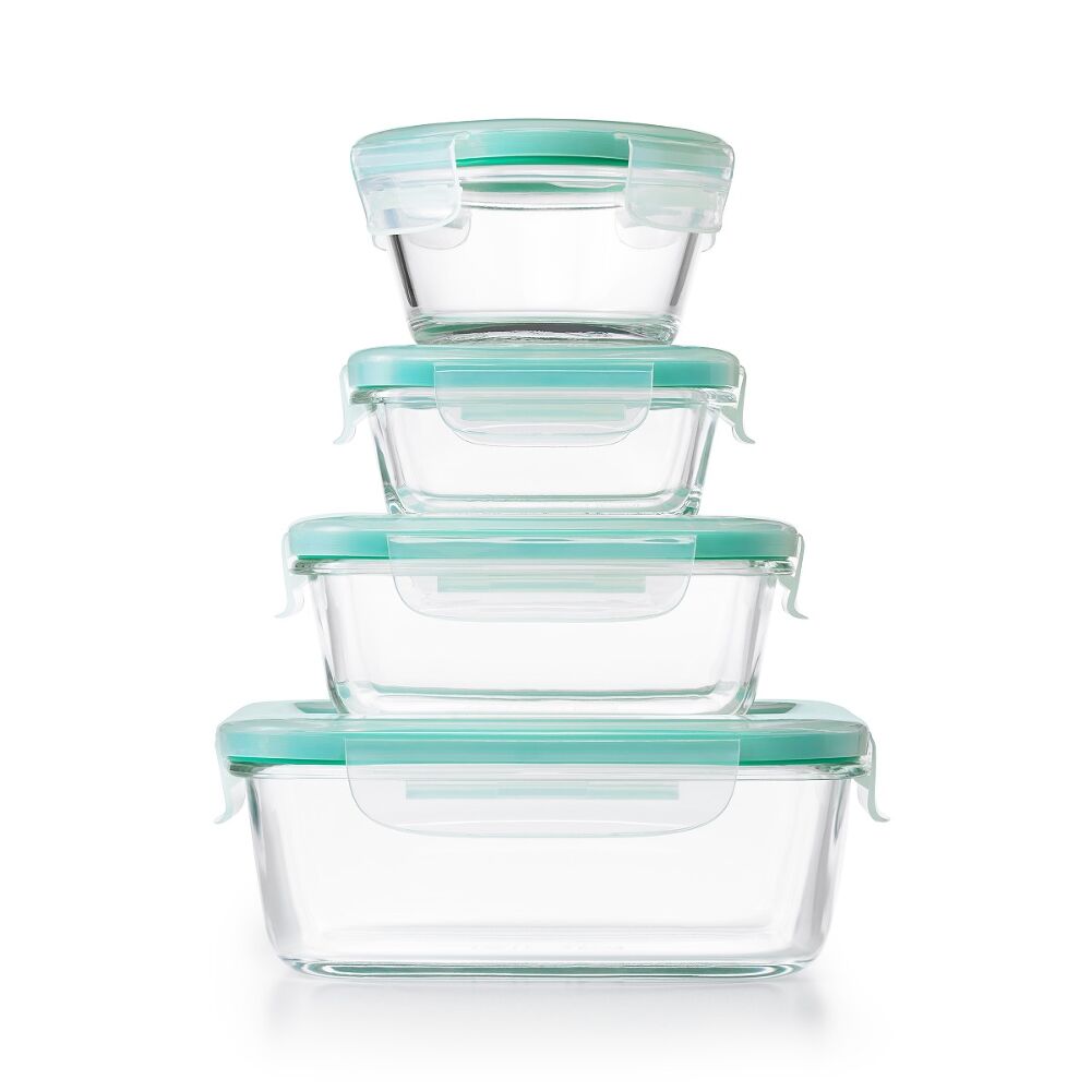OXO Good Grips 12 Piece Smart Seal Glass Container Set H4