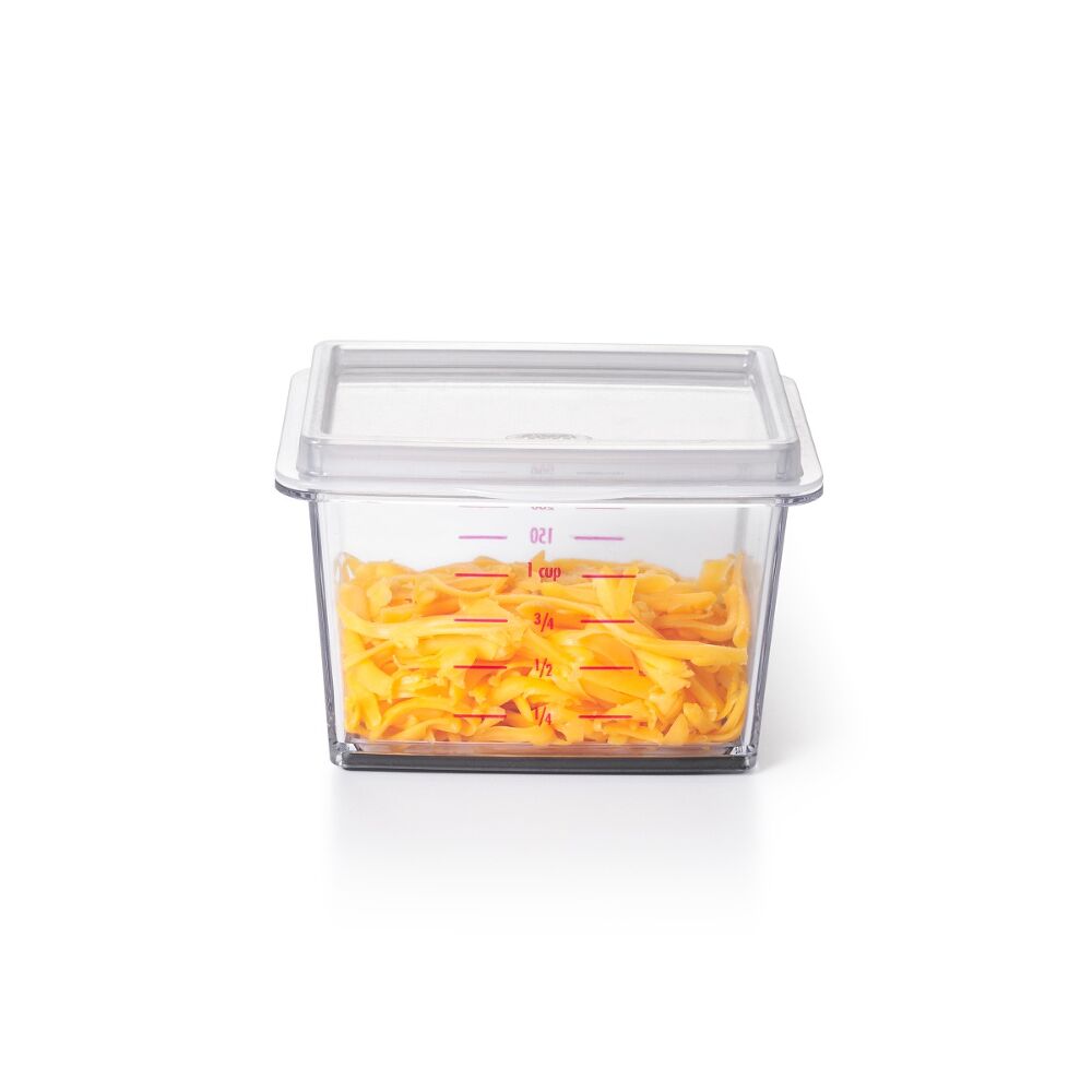 Etched Box Grater With Removable Zester O8
