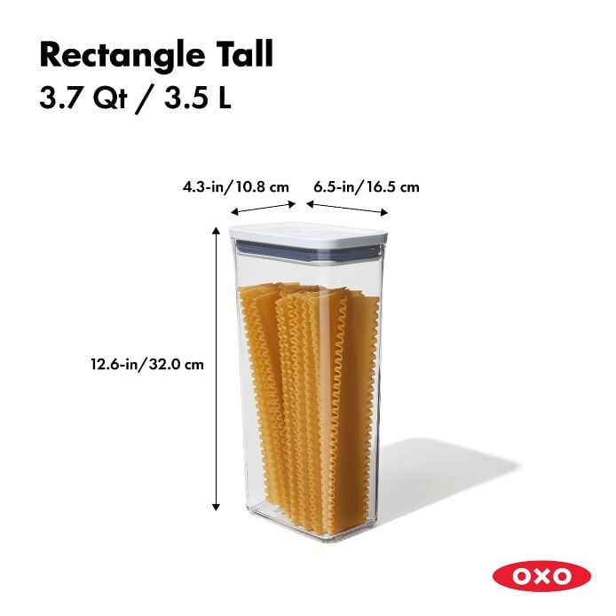 POP Container - Rectangle Tall (3.7 Qt.) F0