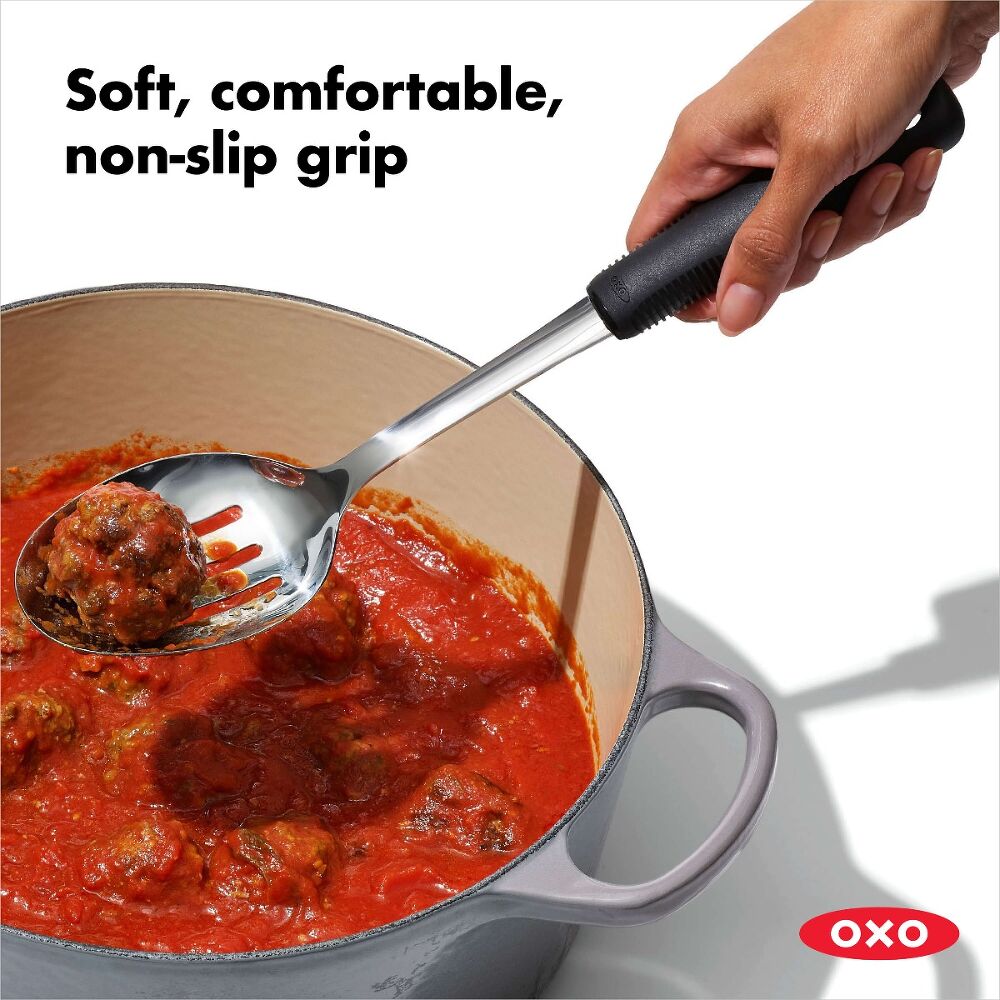 Stainless Steel Slotted Spoon L2