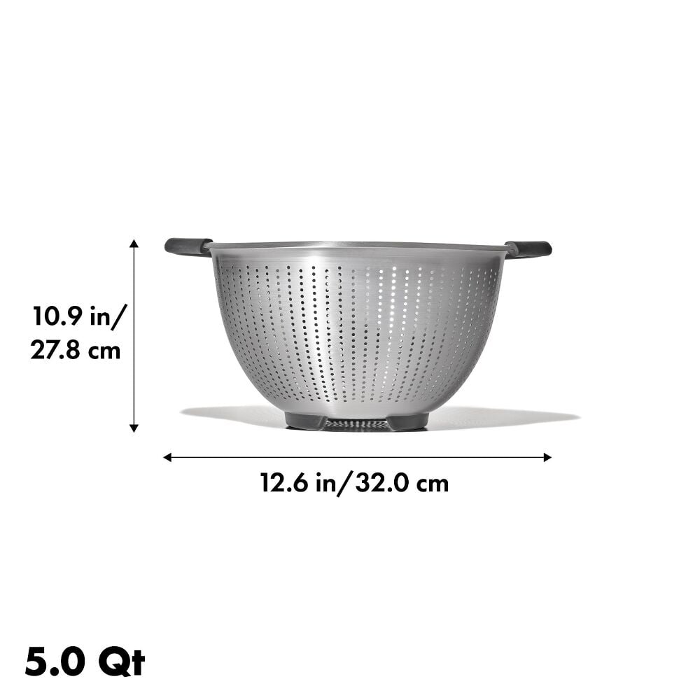 5 Qt Stainless Steel Colander B9
