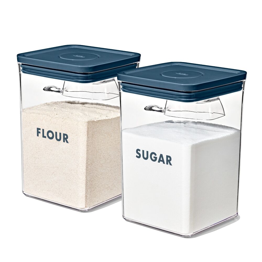 8-Piece Prelabeled Baking POP Container Set V4