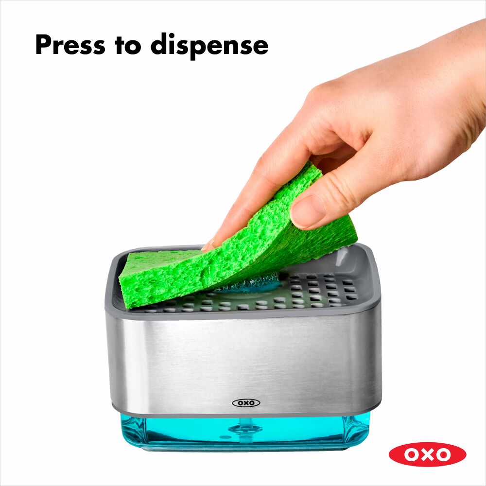 Soap Dispensing Sponge Holder W0