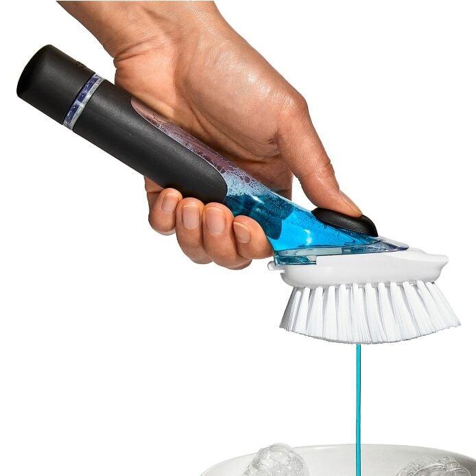 Soap Dispensing Dish Brush J5