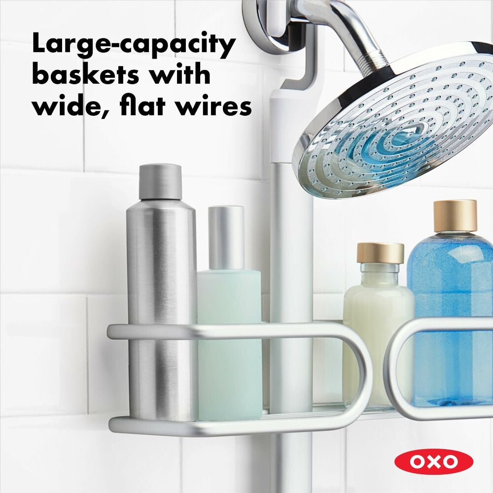 Aluminum 3-Tier Shower Caddy M9