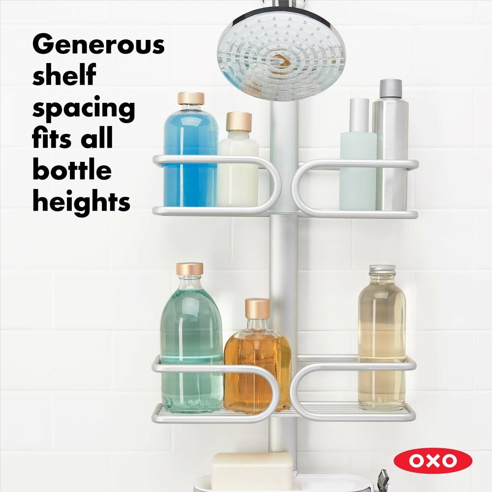 Aluminum 3-Tier Shower Caddy M9