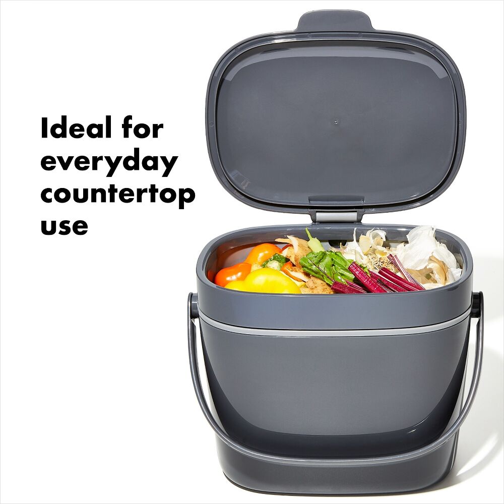 Easy-Clean Compost Bin - 1.75 Gal U1