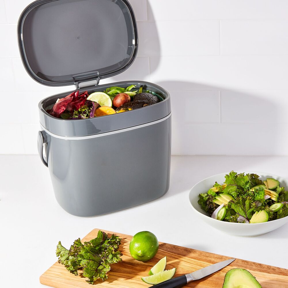 Easy-Clean Compost Bin - 1.75 Gal U1