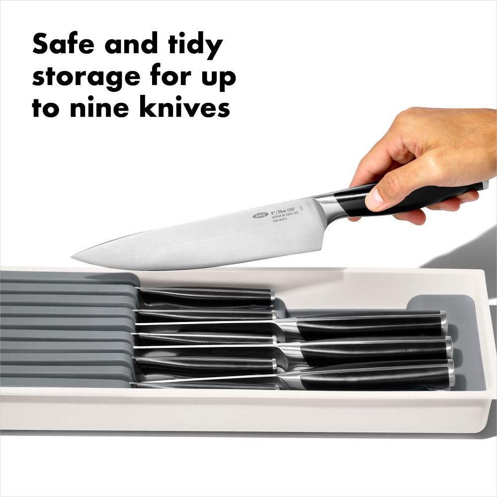 Compact Knife Drawer Organizer H9