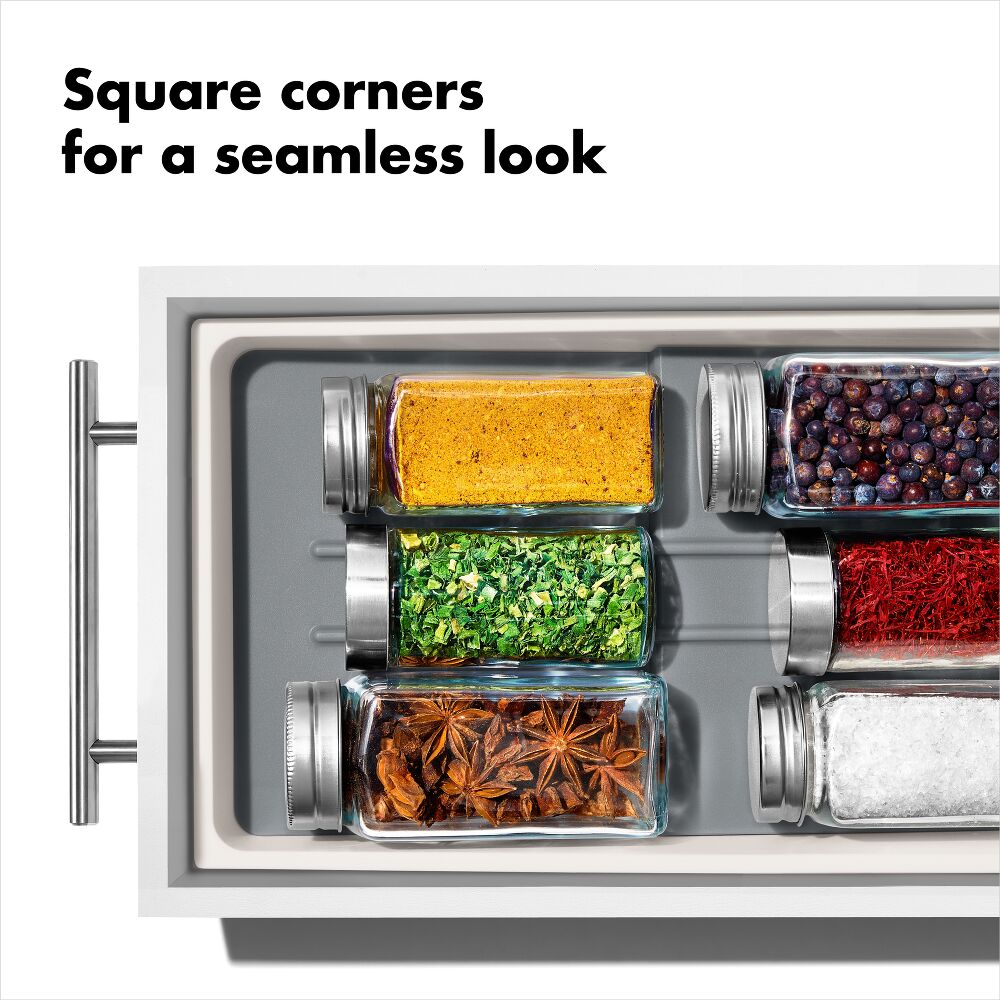 Compact Spice Drawer Organizer Q1