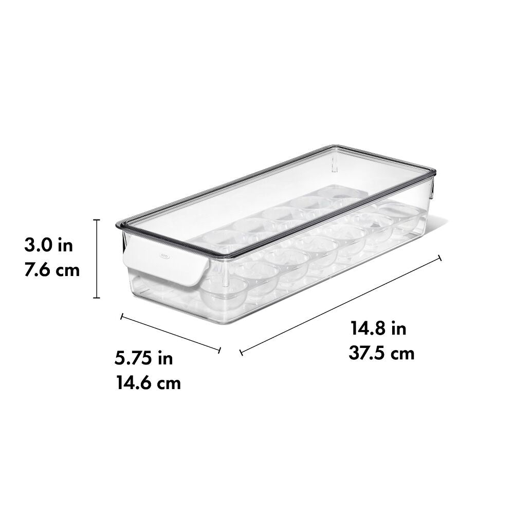 Refrigerator Egg Bin With Removable Tray S9