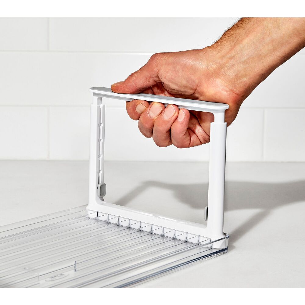 Adjustable Refrigerator Shelf Riser X3
