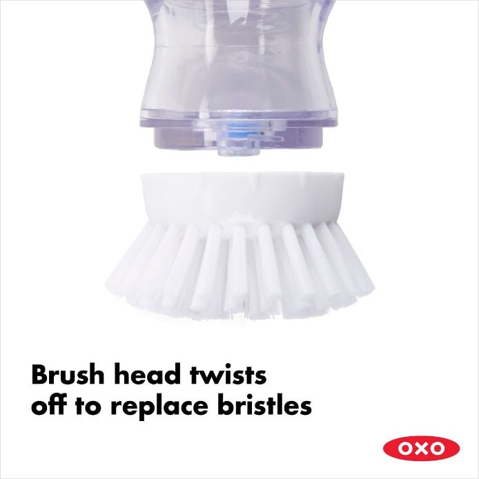 Soap Dispensing Palm Brush B9