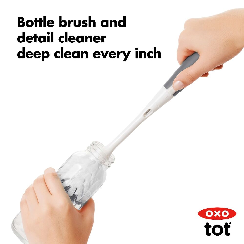 On-the-Go Drying Rack with Bottle Brush J9