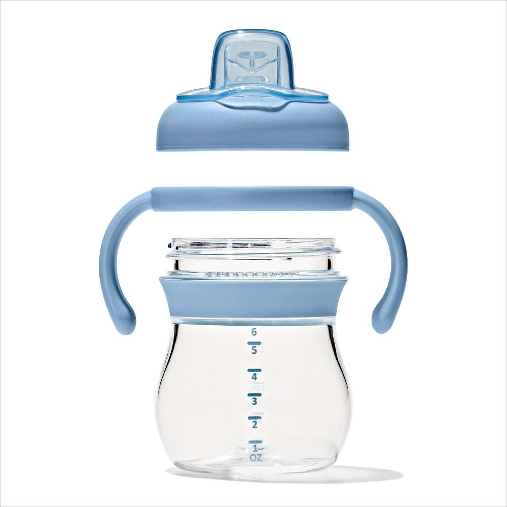 Transitions 6 Oz Soft Spout Sippy Cup with Removable Handles W3