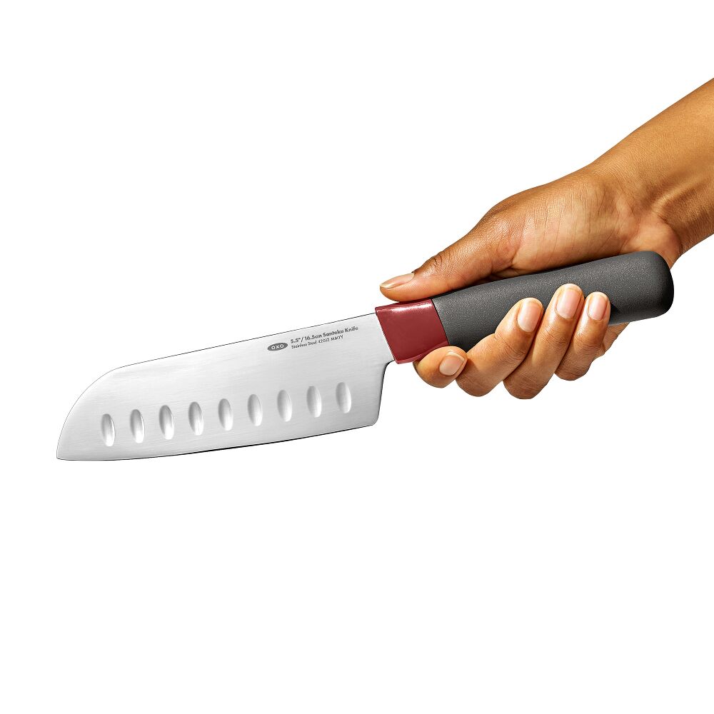 OXO Outdoor 5.5in Santoku Knife with Locking Sheath T8