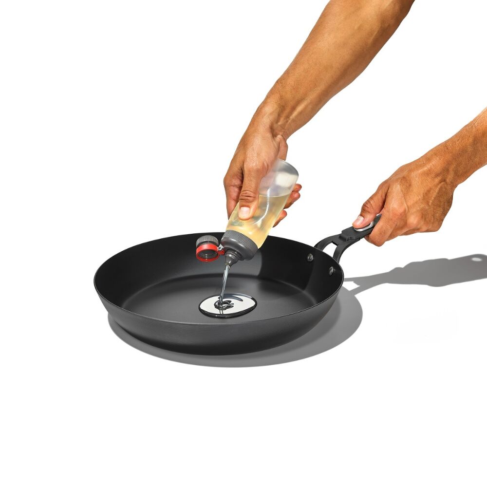 Carbon Steel With Removable Handle 10in Pan W0
