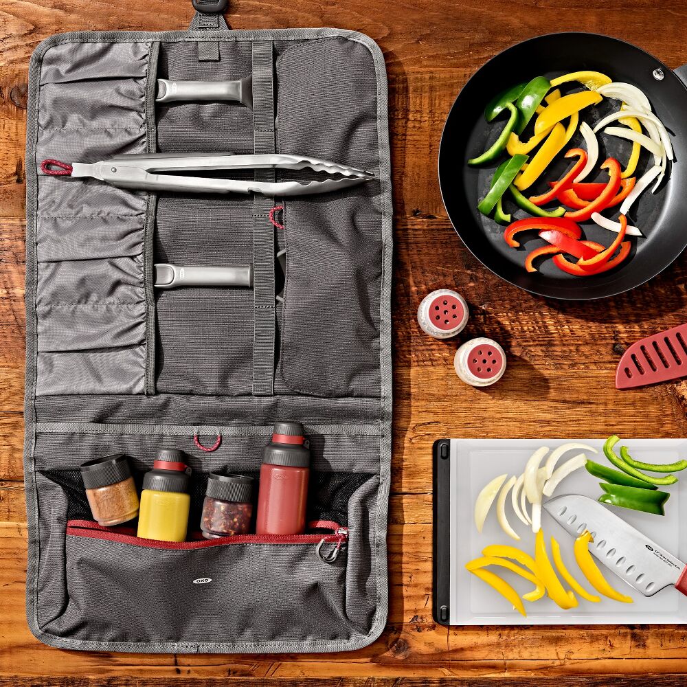 Outdoor Camp Kitchen Tool Roll W6