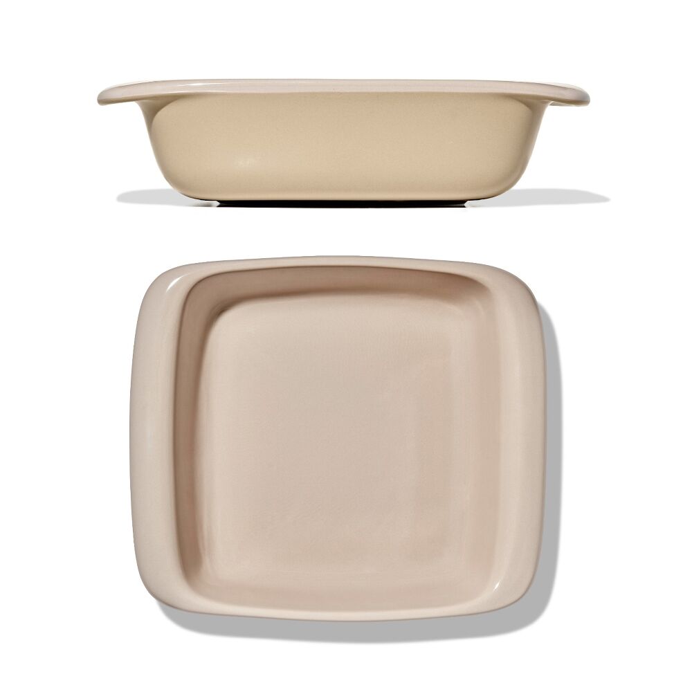 2 Qt Square Stoneware Baking Dish H4