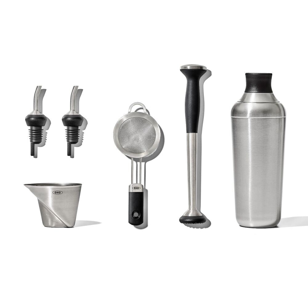 Steel 6-Piece Barware Set U6