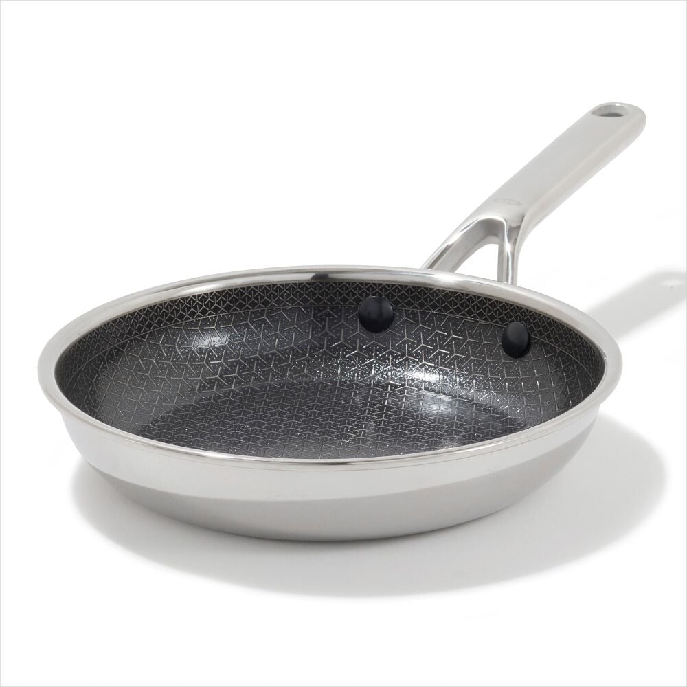 Trident Hybrid Non-Stick Stainless Steel 8 in Fry Pan E6