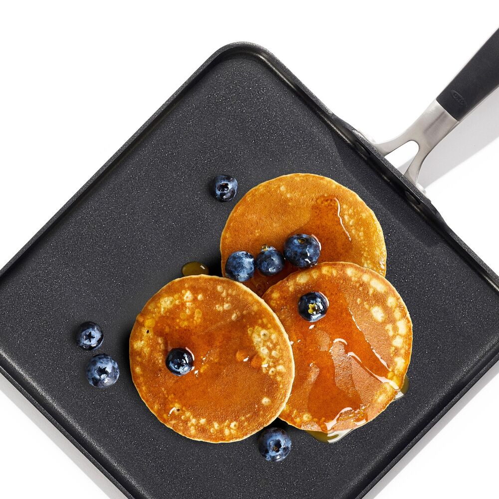 OXO Stainless Steel Everyday 11 in Square Griddle S2