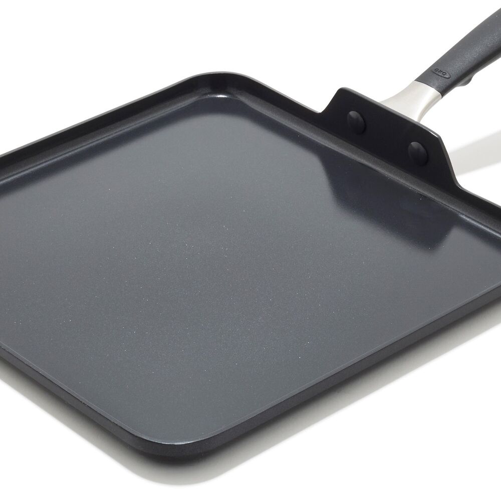OXO Stainless Steel Everyday 11 in Square Griddle S2