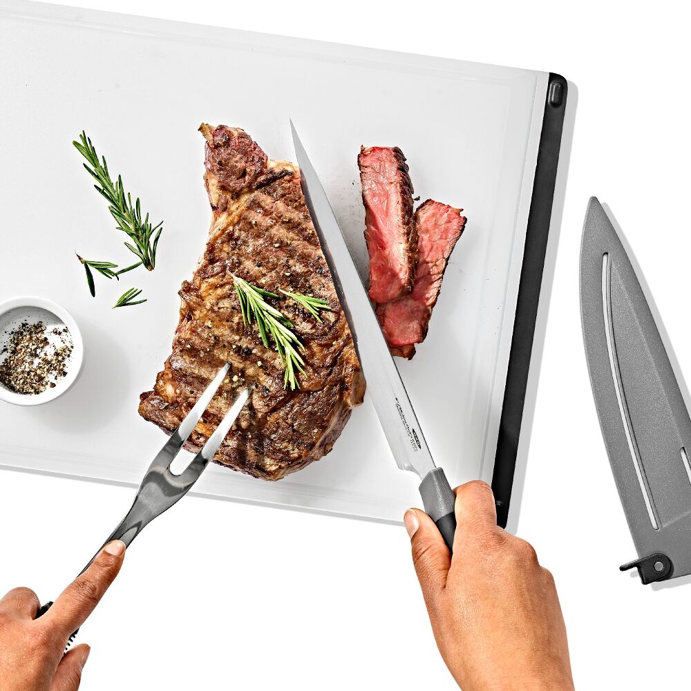 8 in Chefs Knife with Locking Sheath A2