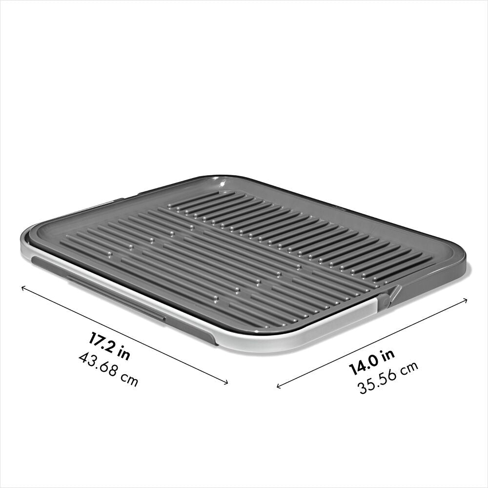 OXO Good Grips Compact Drying Rack with Dish Rest U9