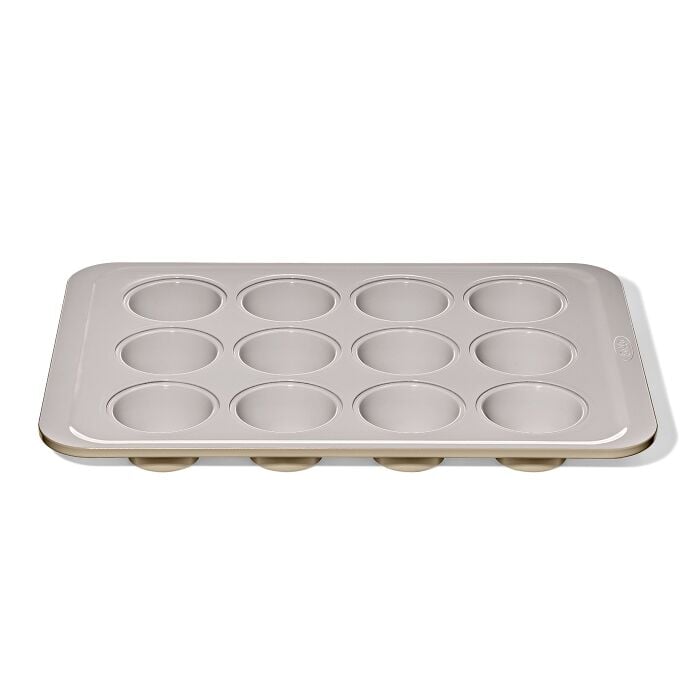 Non-Stick Pro Ceramic Coated Metal Bakeware 12 Cup Muffin Pan X9