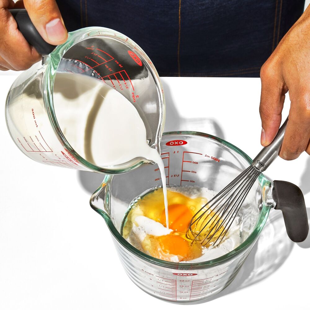 2-Cup and 4-Cup Glass Measuring Cup Set W9