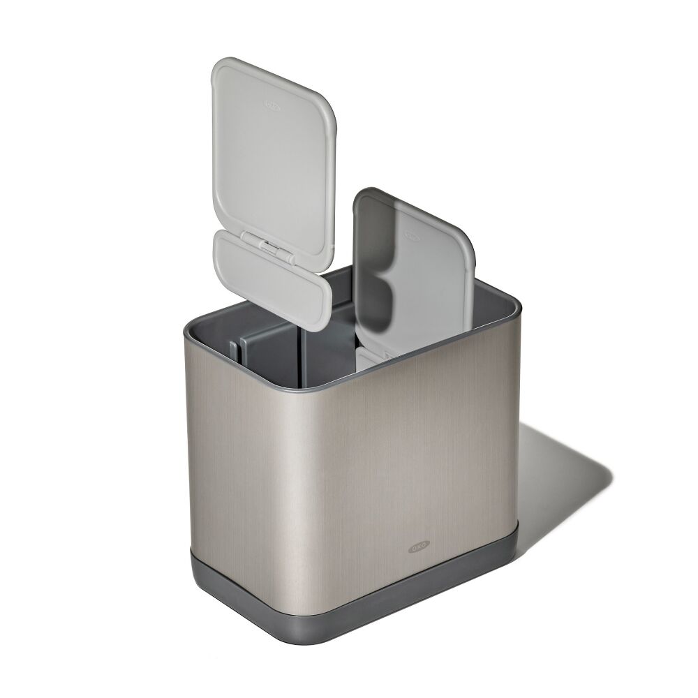 Adjustable Stainless Steel Utensil Holder - Large B1