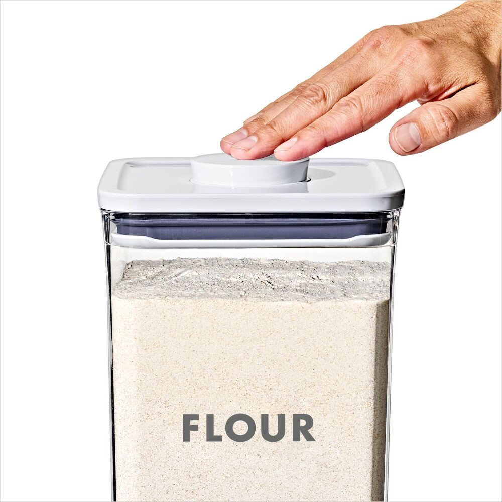 2-Piece Prelabeled POP Container Set with Scoop B3