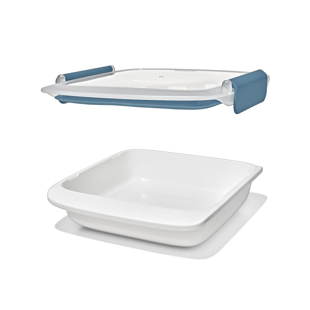 Prep & Go Slim Container with Removable Divider - 1.8 Cups/0.4 L B0