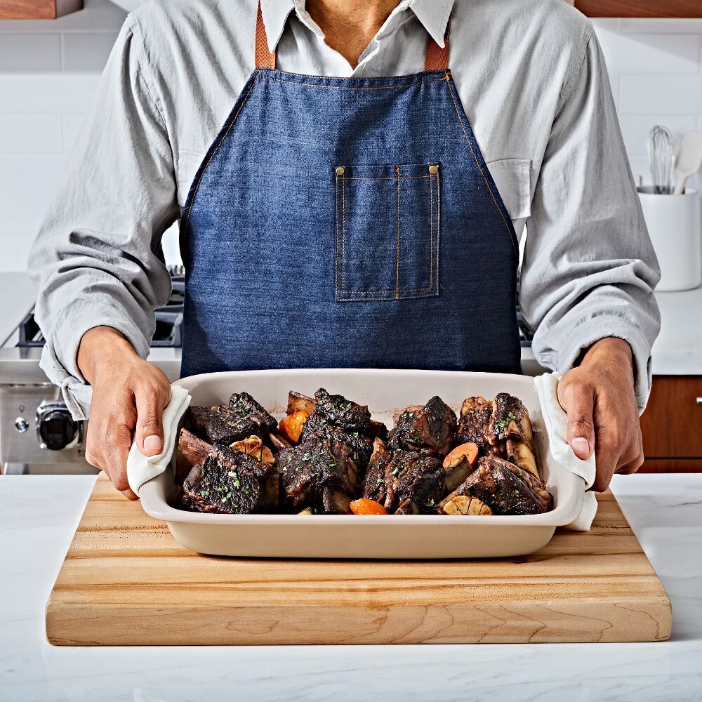 2 Qt Square Stoneware Baking Dish H4