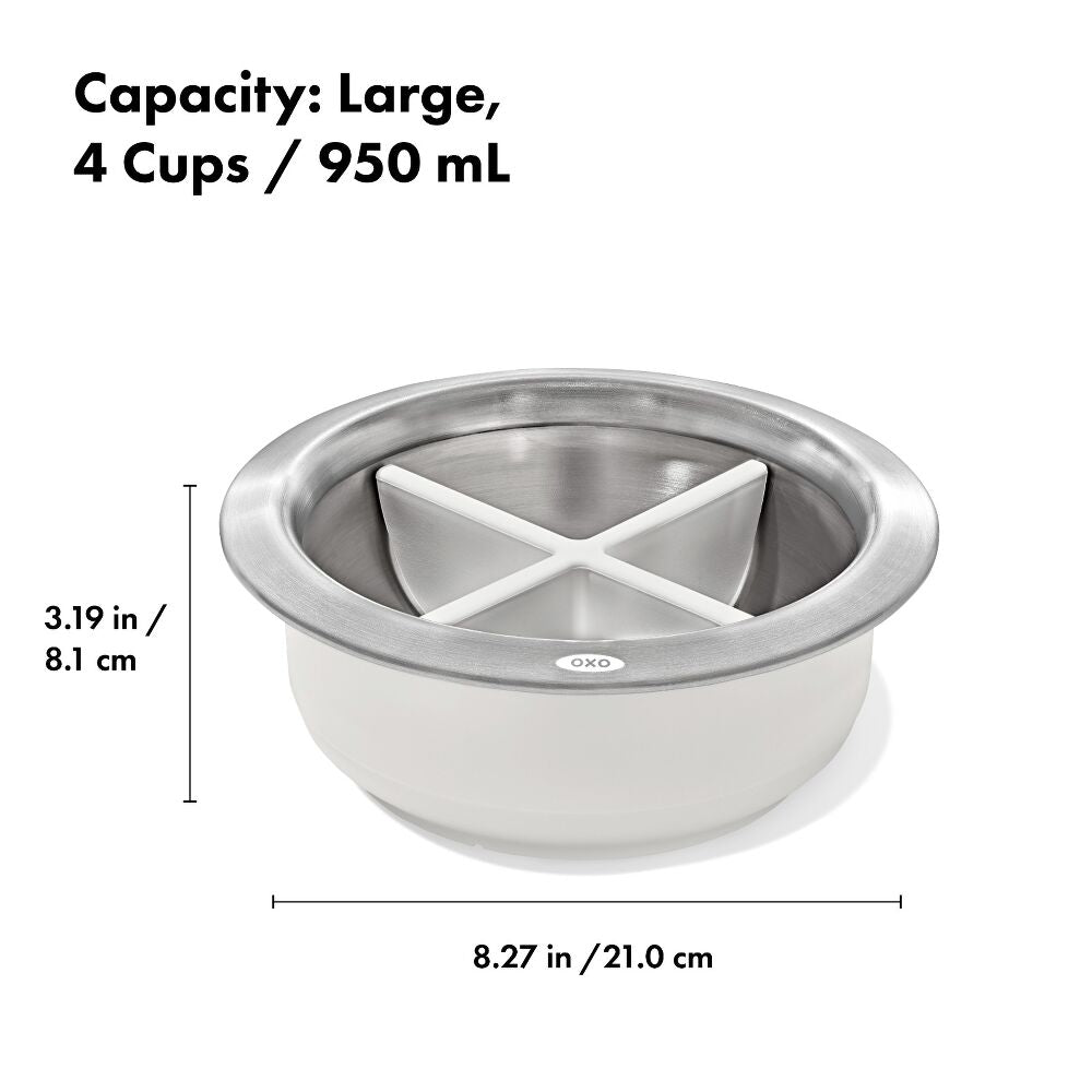 OXO Pet Easy-Clean Slow Feeder - Large, 4 Cups/950 ml V5