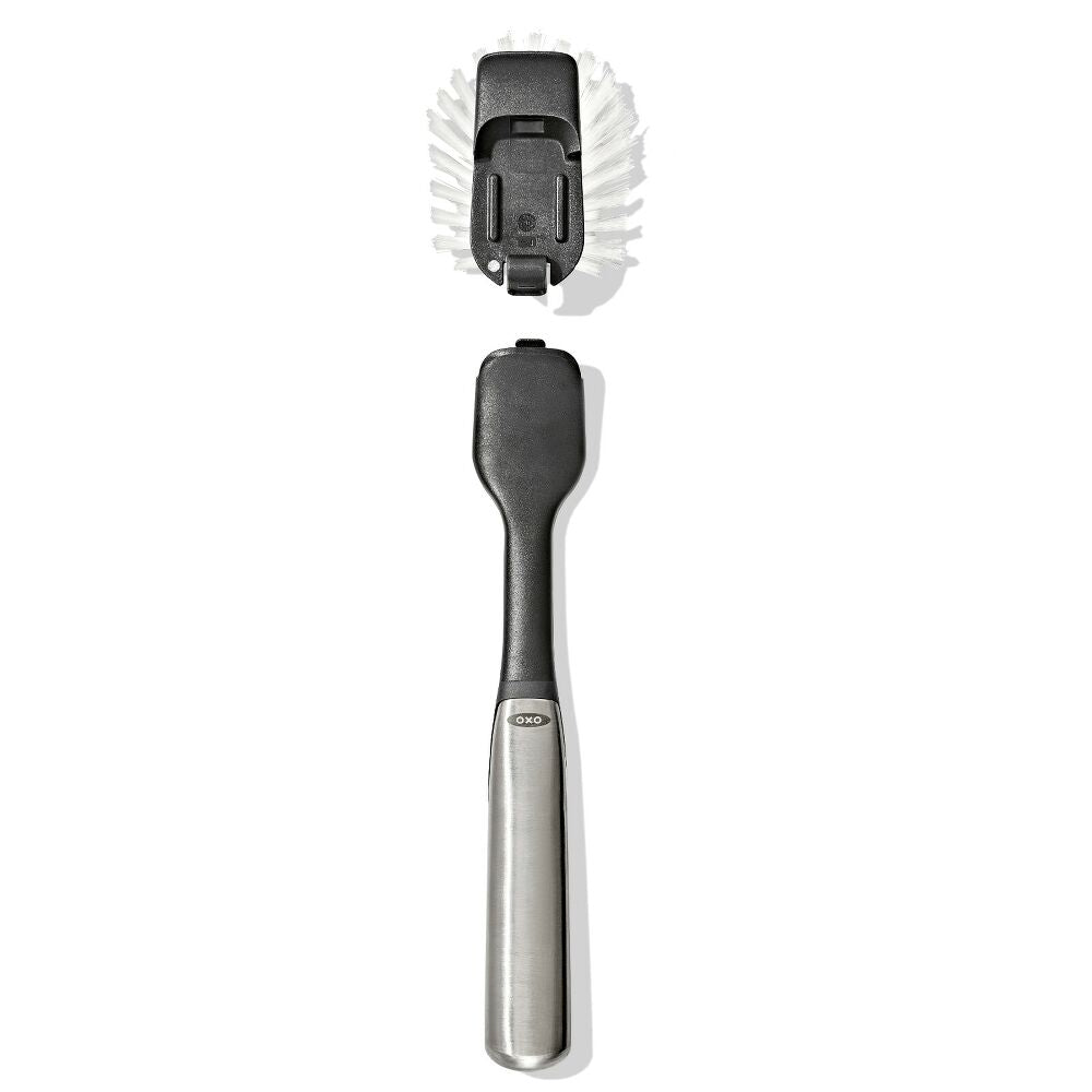 Steel Dish Brush with Replaceable Head X4